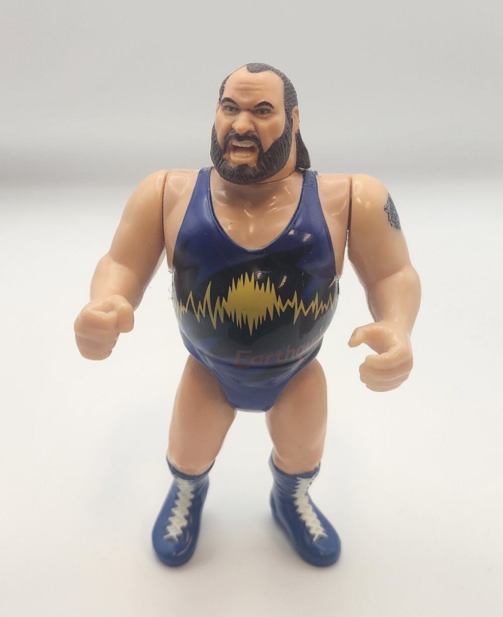Vintage Earthquake Action Figure WWF Hasbro Titan WWE Toy Wrestling 1991